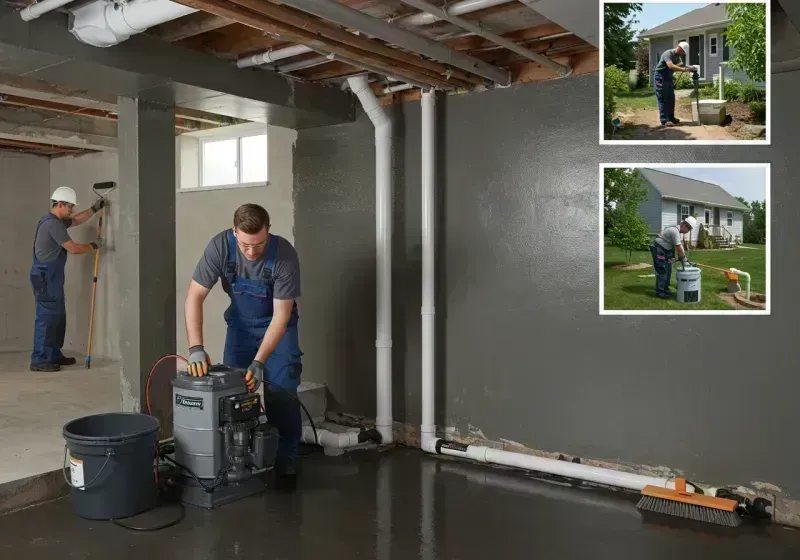 Basement Waterproofing and Flood Prevention process in Upper Alton, IL